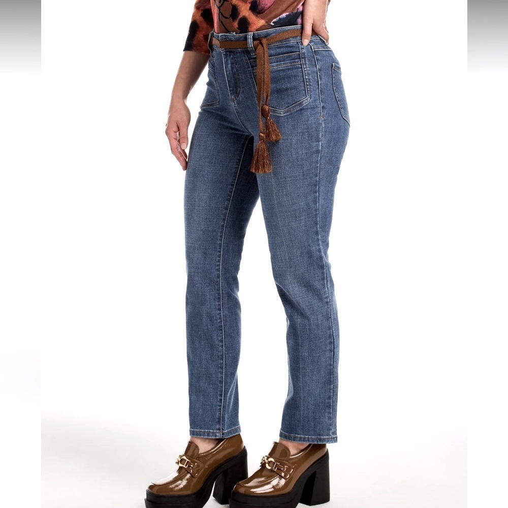 FDJ Olivia Pencil Ankle Jeans Size 28 - Picture 4 of 9